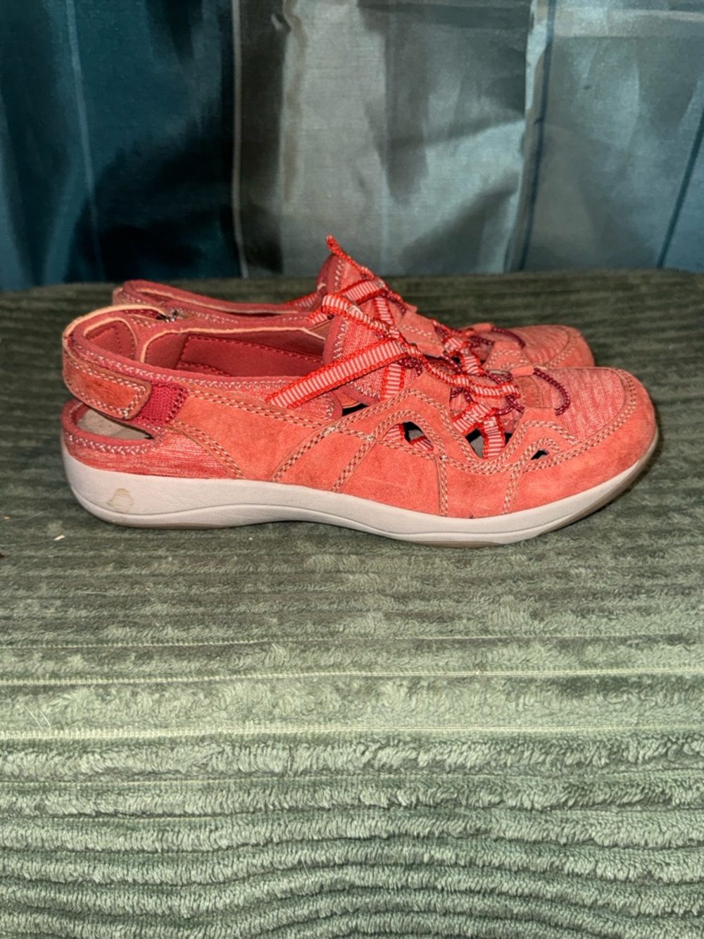 Earth Origins Coral Slingback Comfort Sandals